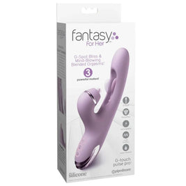 Fantasy For Her G-Touch Pulse Pro Vibratore Rabbit in Silicone - immagine 7