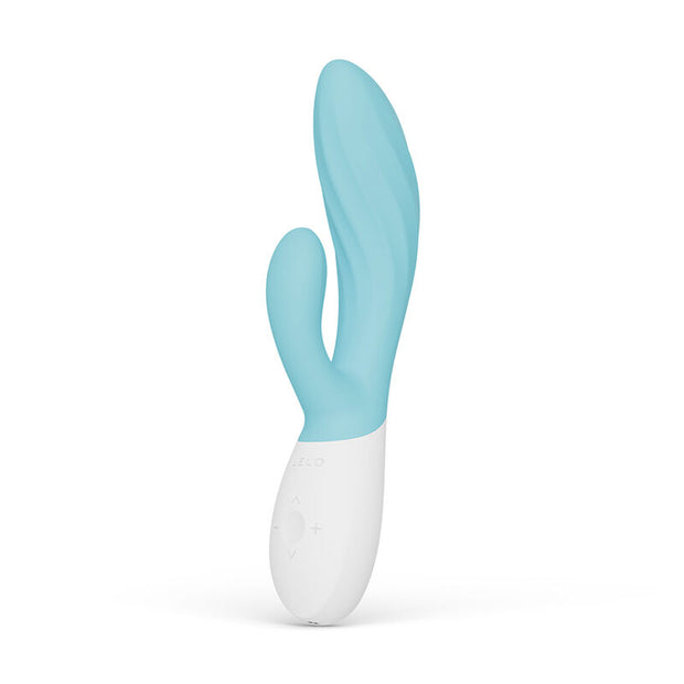 LELO Ina Twist Vibratore Rabbit Doppio in Silicone Premium - immagine 2