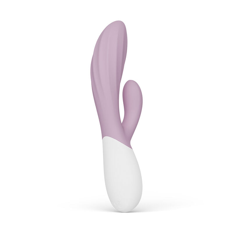 LELO Ina Twist Vibratore Rabbit Doppio in Silicone Premium