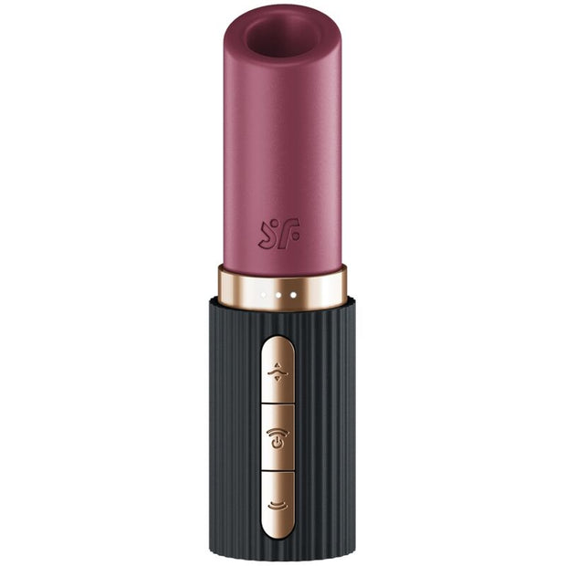 Satisfyer Deep Kiss Wave Stimolatore a Onda in Silicone Granato - immagine 2
