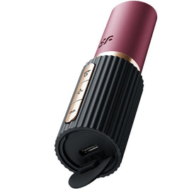 Satisfyer Deep Kiss Wave Stimolatore a Onda in Silicone Granato