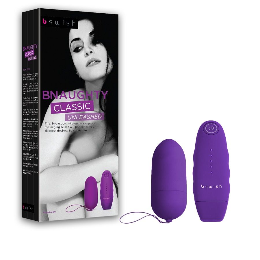 B Swish Unleashed Vibratore con Telecomando in Silicone Lilla - immagine 3