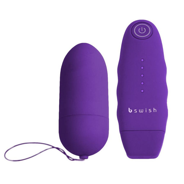 B Swish Unleashed Vibratore con Telecomando in Silicone Lilla