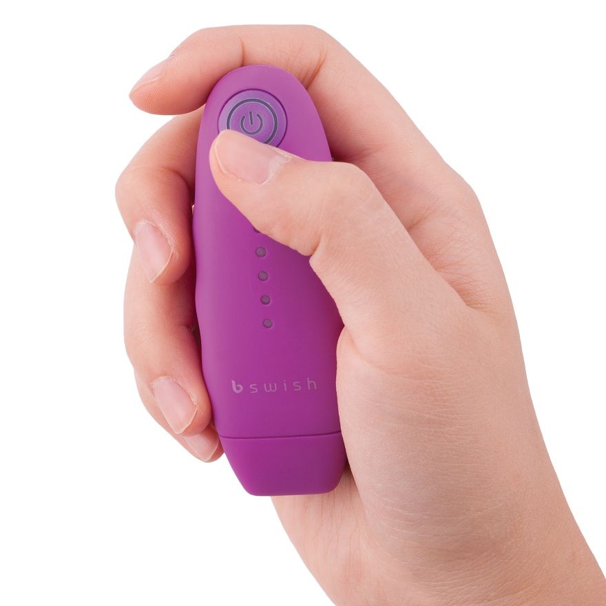 B Swish Unleashed Vibratore con Telecomando in Silicone Lilla - immagine 6