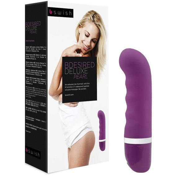 B Swish Bdesired Deluxe Pearl Mini Vibratore Royal Lilla - immagine 2
