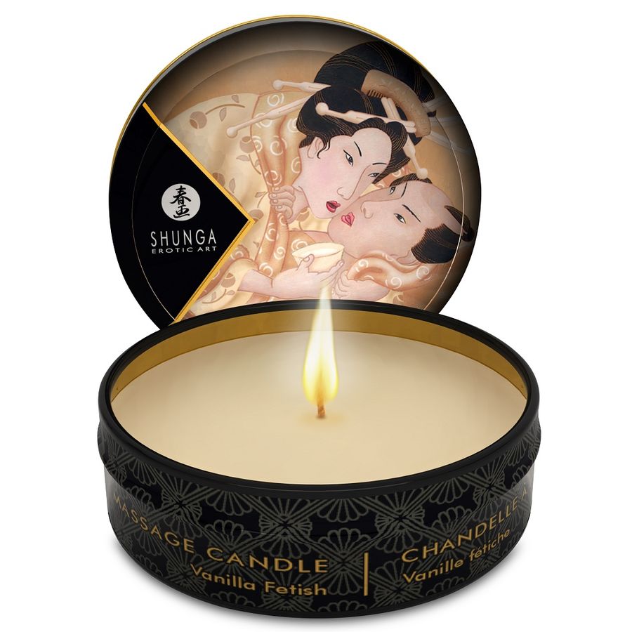 Shunga Caress by Candlelight Mini Espositore 24 Candele Massaggio - immagine 2