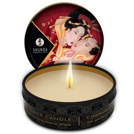 Shunga Caress by Candlelight Mini Espositore 24 Candele Massaggio - immagine 4