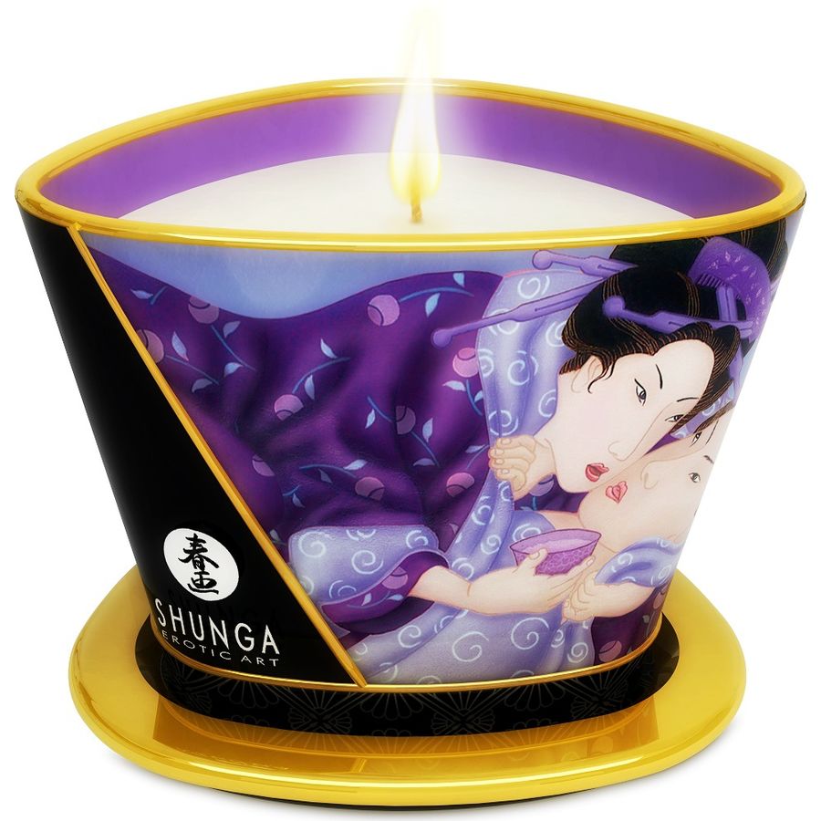 Shunga Mini Caress Candela da Massaggio Frutti Esotici 170ml