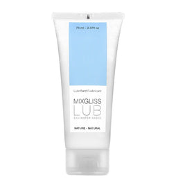 Mixgliss Lubrificante Naturale a Base Acqua 70ml Body-Safe