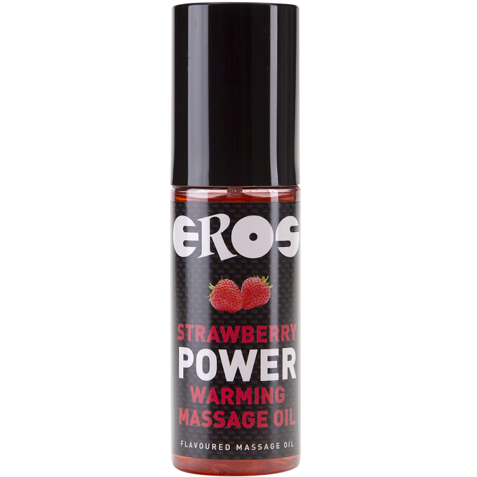 Olio da Massaggio Riscaldante Eros Fragola Premium