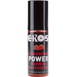 Olio da Massaggio Riscaldante Eros Fragola Premium