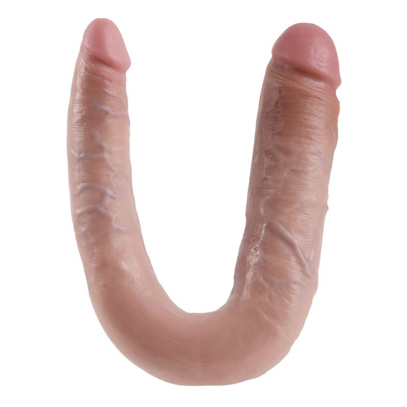 King Cock - Grande Doppio Problema A Forma Di U Carne 17,8 Cm