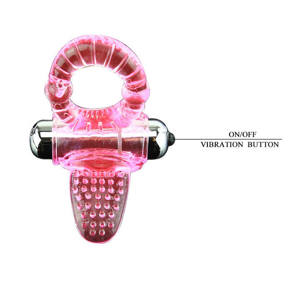 Baile - Sweet Abs 10 Ritmi Anello Vibratore Rosa Anello Per Pene