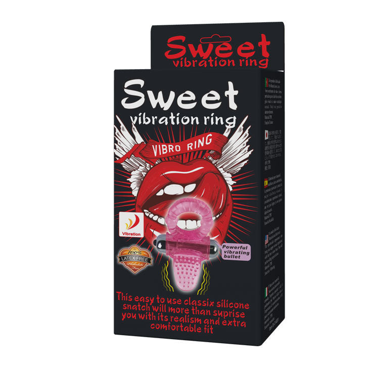 Baile - Sweet Abs 10 Ritmi Anello Vibratore Rosa Anello Per Pene