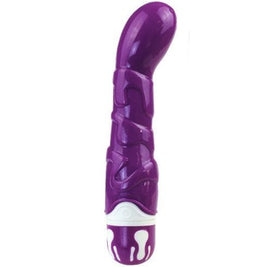 Baile Vibratore Realistico a 10 Ritmi in Silicone Violetto - immagine 6