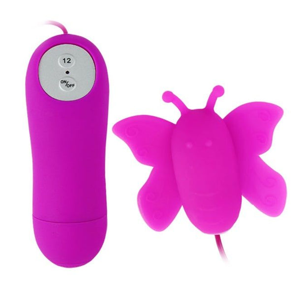Baile Stimulating Vibratore Farfalla con Telecomando 12 Velocità - immagine 2