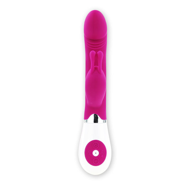 Intense Vibratore Rabbit in Silicone Premium Body-Safe - immagine 3