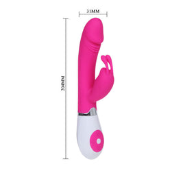 Intense Flirtazione Gene Vibratore Rabbit con Comando Vocale - immagine 5