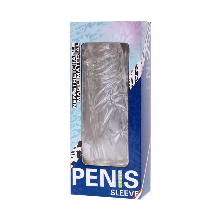 Baile - Copertura Per Pene In Silicone Stimolante Rosa 13 Cm