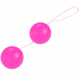 Baile Stimulating Sfere Gemelle per Pavimento Pelvico Rosa