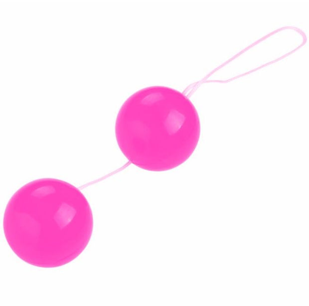 Baile Stimulating Sfere Gemelle per Pavimento Pelvico Rosa