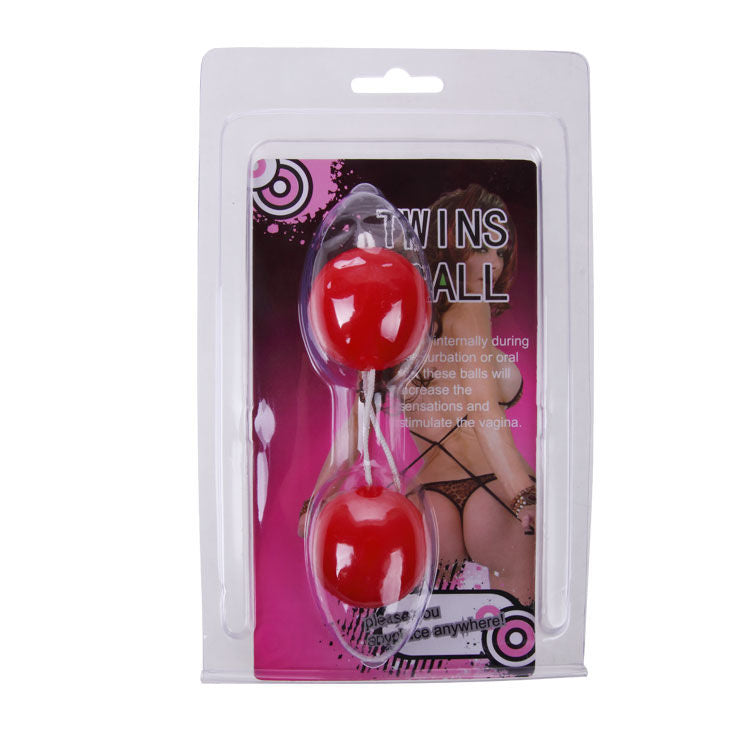 Baile Stimulating Sfere Gemelle per Pavimento Pelvico Rosa - immagine 3