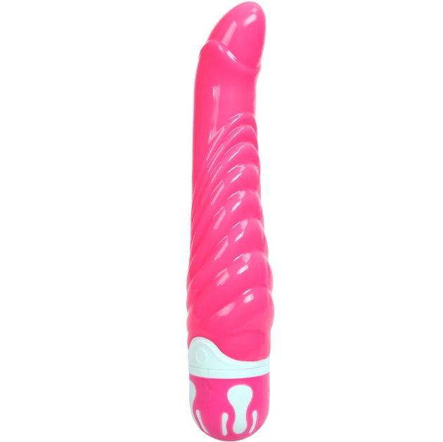 Baile Vibratore Realistico Punto G in Silicone Rosa 21.8cm