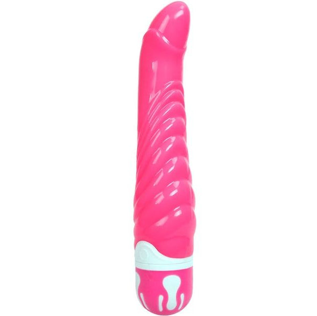 Baile Vibratore Realistico Punto G in Silicone Rosa 21.8cm