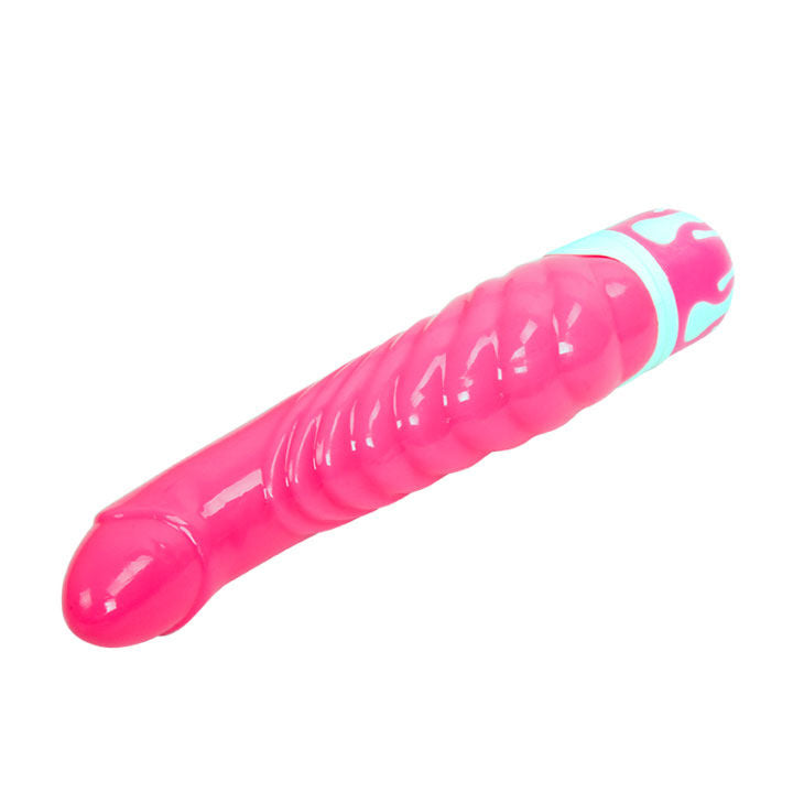 Baile Vibratore Realistico Punto G in Silicone Rosa 21.8cm - immagine 4