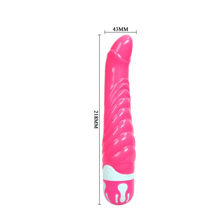 Baile Vibratore Realistico Punto G in Silicone Rosa 21.8cm - immagine 5