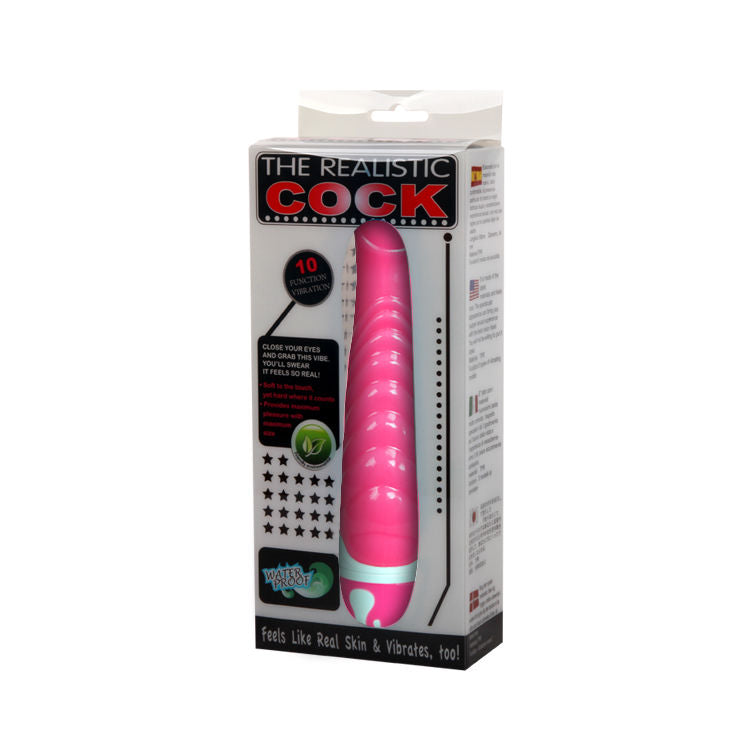 Baile Vibratore Realistico Punto G in Silicone Rosa 21.8cm - immagine 8