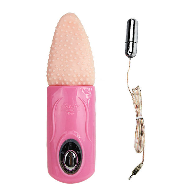 Baile Massaggiatore Mini Vibrante Effetto Lingua 3V