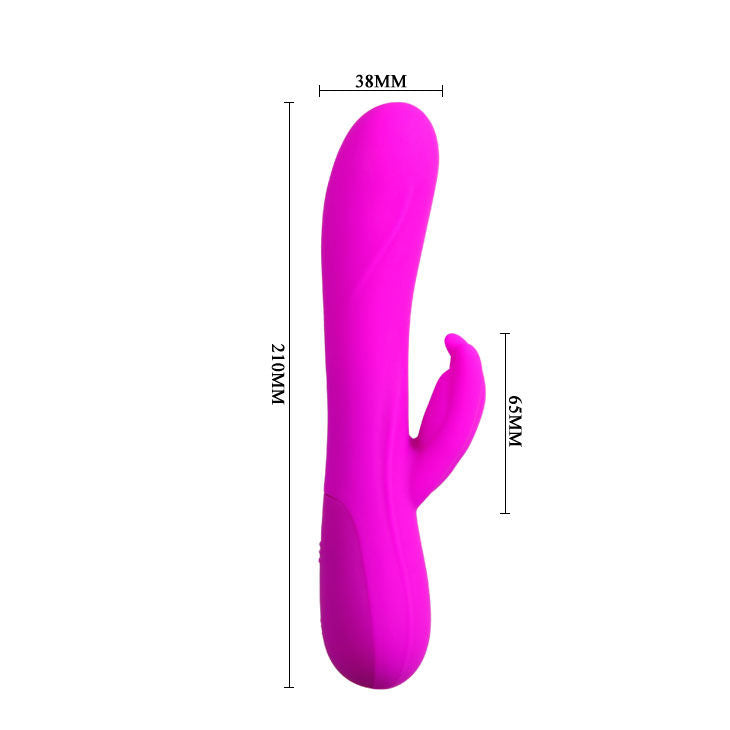 Intense Barrete Vibratore Rabbit in Silicone Body-Safe Premium - immagine 5