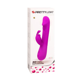 Pretty Love Flirtation Vibratore Rabbit in Silicone Premium