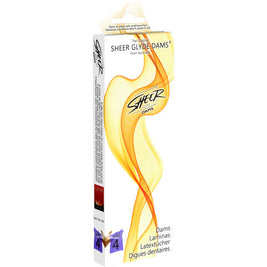 Sheer Glyde - Dams Laminas Lattice Sesso Orale More Selvatiche