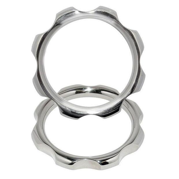 Metal Hard - Anello Di Coppia In Metallo Per Pene E Testicoli 45 Mm