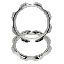 Metal Hard - Anello Di Coppia In Metallo Per Pene E Testicoli 50 Mm