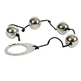 Metal Hard Perline Progressivo 4 Sfere 20mm Acciaio Premium