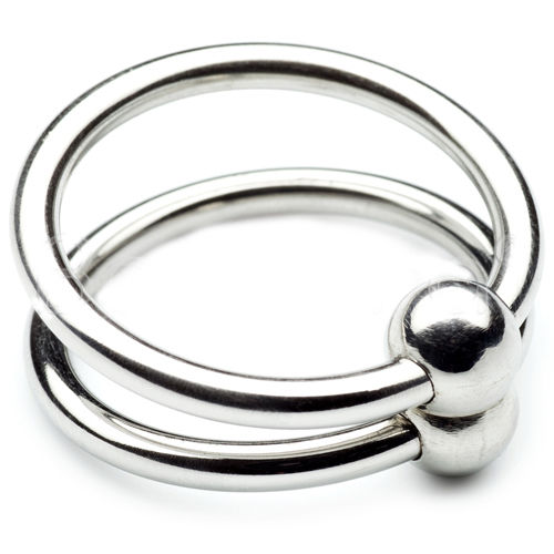 Metallo Duro - Doppio Anello In Acciaio 30Mm