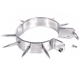 Metal Hard - Collare Bdsm Schiavo Con Punte