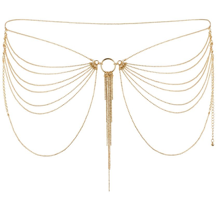 Bijoux Indiscrets Magnifique Gioiello per Vita Dorato Premium - immagine 2