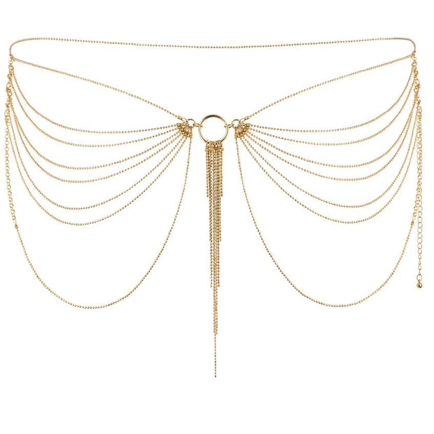Bijoux Indiscrets Magnifique Gioiello per Vita Dorato Premium - immagine 2