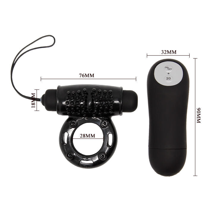 Baile - Telecomando Anello Nero 20V