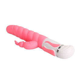 Intense Smart Steven Vibratore Rabbit Rosa in Silicone Premium