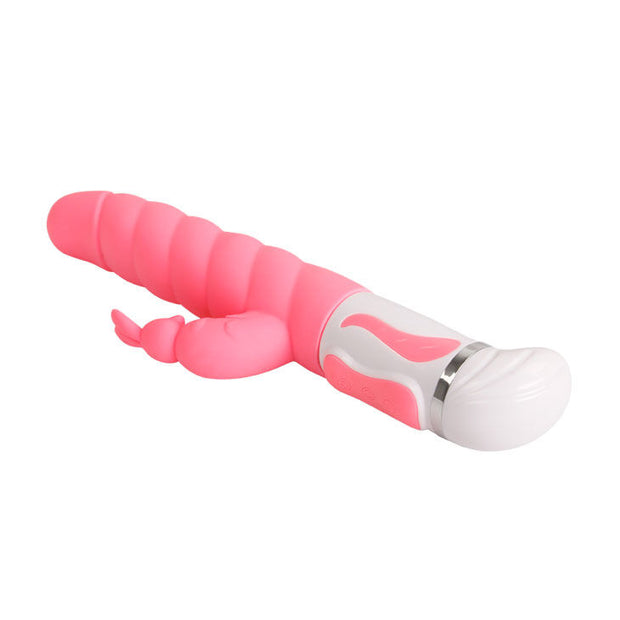 Intense Smart Steven Vibratore Rabbit Rosa in Silicone Premium