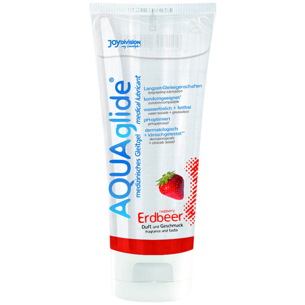 JoyDivision AquaGlide Lubrificante alla Fragola 100ml Body-Safe