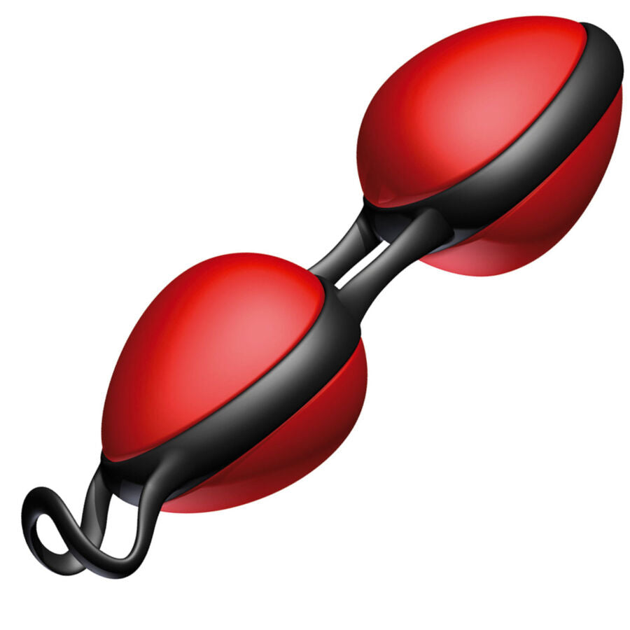 JoyDivision Joyballs Sfere Pavimento Pelvico in Silicone Nero Rosso