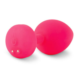 G-Vibe - Funtoys Gplug Vibratore Anale Ricaricabile Piccolo Rosa Neon 3Cm