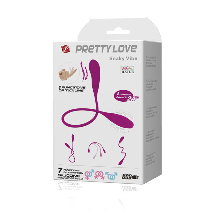 Fun Toys Snaky Vibe Vibratore Hi-Tech 7 Vibrazioni Premium - immagine 9