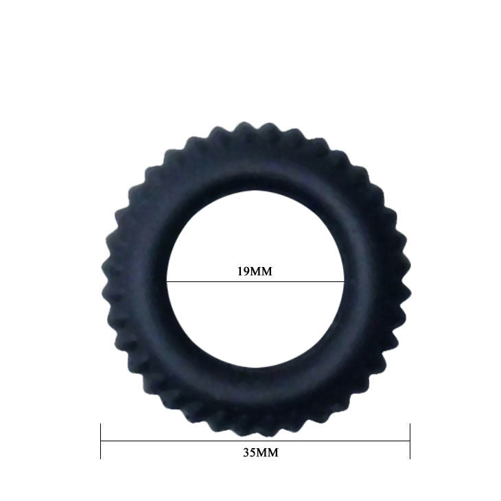 Baile - Anello Per Il Peso Titan Nero 1,9 Cm 